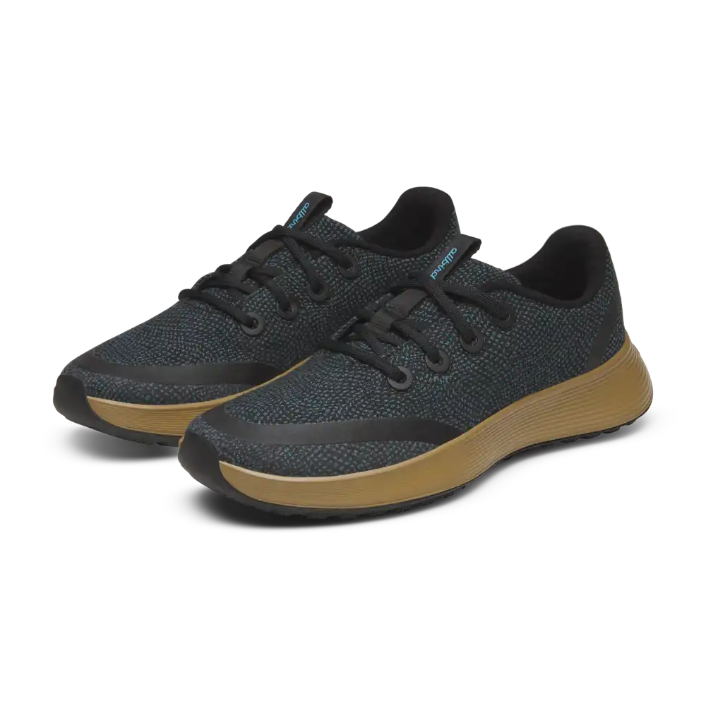 Women's Runner Protect - Natural Black/Chasm Teal (Stony Beige Sole)