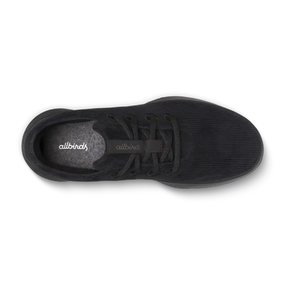 Women's Runner Go - Corduroy - Natural Black (Dark Grey Sole)