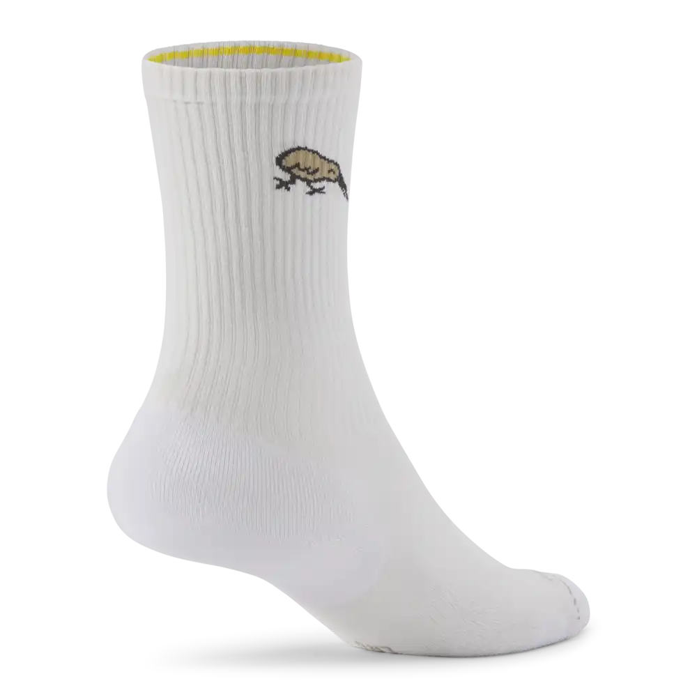 Anytime Crew Sock - Blizzard/Rugged Beige (Natural Black) - Kiwi Bird