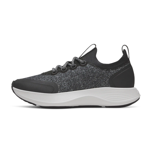 Women's Wool Strider - Dark Grey (Light Grey Sole)