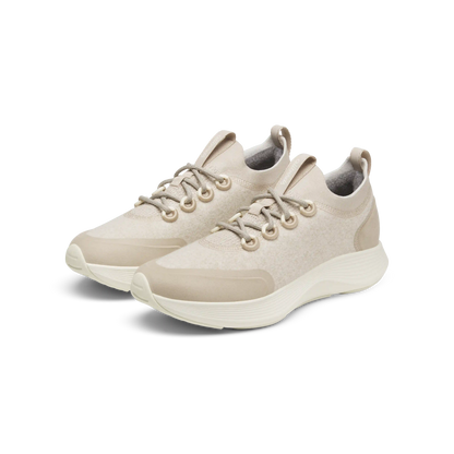 Women's Wool Strider - Rugged Beige (Natural White Sole)