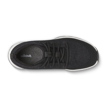 Men's Wool Runner NZ Mid Waterproof - Natural Black (Natural White Sole)