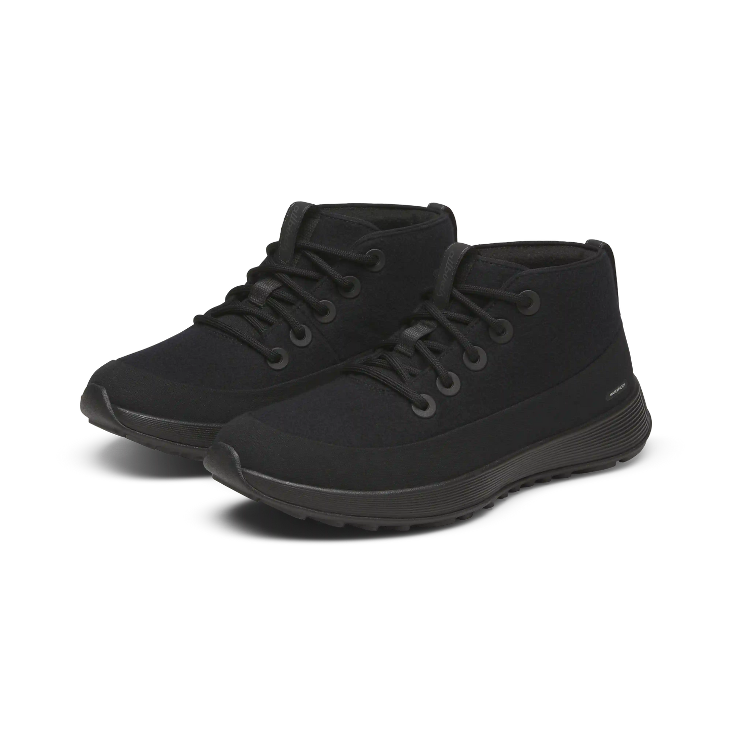Men's Wool Runner NZ Mid Waterproof - Natural Black (Natural Black Sole)