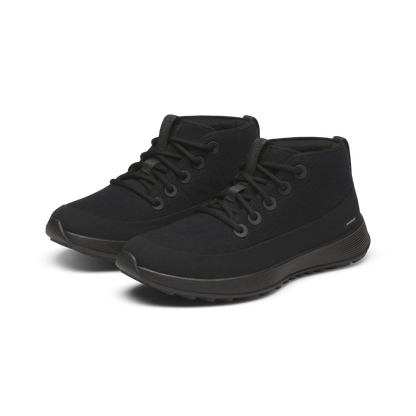 Men's Wool Runner NZ Mid Waterproof - Natural Black (Natural Black Sole)