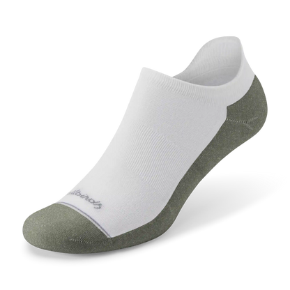 Anytime Ankle Sock - Blizzard/Thunder Green