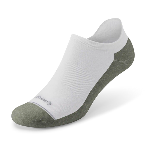 Anytime Ankle Sock - Blizzard/Thunder Green