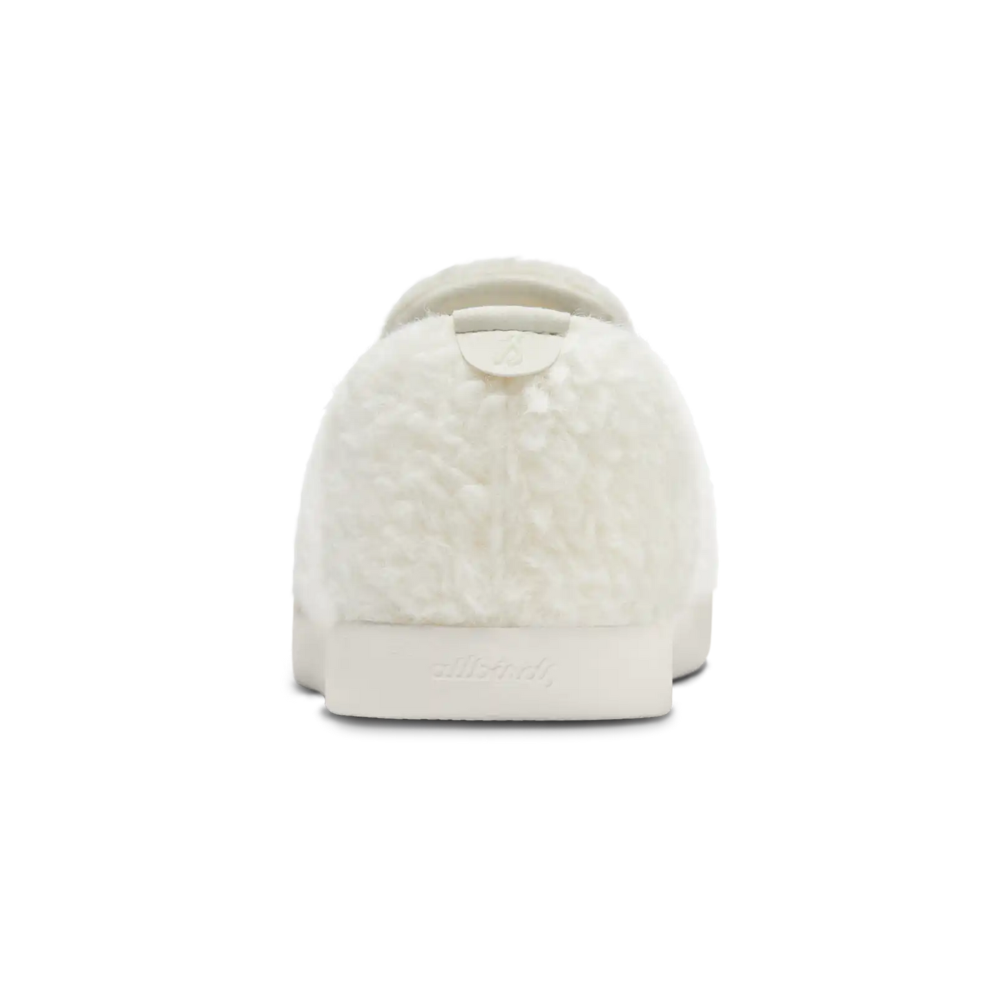 Smallbirds Wool Loungers - Big Kids - Natural White Fluffs (Natural White Sole)