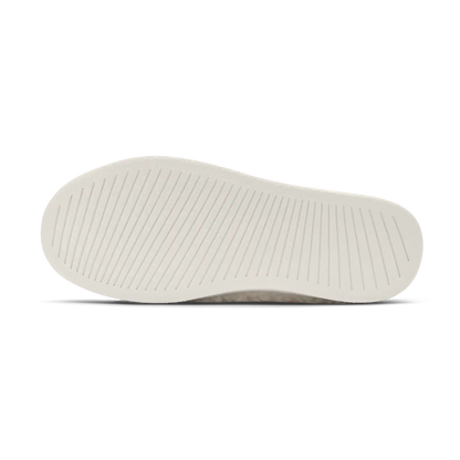 Smallbirds Wool Loungers - Big Kids - Natural White Fluffs (Natural White Sole)