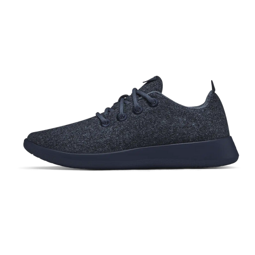 Women's Wool Runner - Savanna Night (Navy Sole)