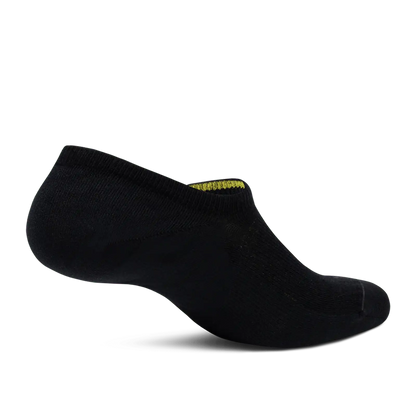 Anytime No Show Sock - Natural Black