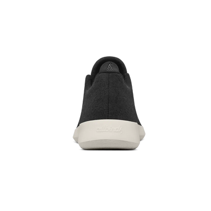 Men's Wool Runner - True Black (Cream Sole)